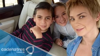 Hijos de Aracely Arámbula no festejaron el día del padre con Luis Miguel