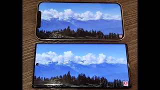 iPhone 12 Pro Max vs Samsung Galaxy Note 10 Plus Display Test (Video Quality & Gaming)