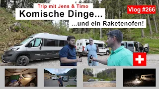 #266 Schweiz | Fast Tessin | Komisch beladen & DHL Timo kommt | Der Raketenofen kann starten