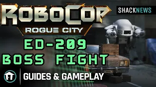Robocop: Rogue City - ED-209 Boss Fight (No Commentary)