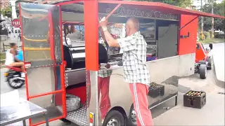 carro de comidas [ tracto mula mini ]