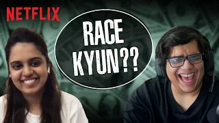 @TanmayBhatYT Reacts To Race 2 ft. Aishwarya Mohanraj | Part 1 | Netflix India