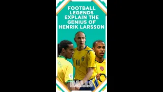 5 Football Legends Explain The Genius Of Henrik Larsson