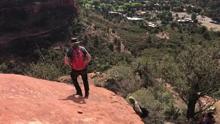 Sedona, Arizona, Boynton Canyon, searching ruins and caves 5