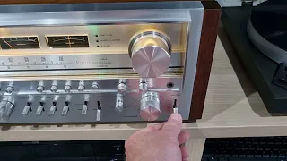 Fully Restored Pioneer SX-1980 David Bowie Modern Love demo