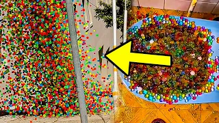 Youtuber Destroys City With Millions of Orbeez...