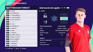 NOTTINGHAM FOREST PES 2021 BASECOPY 24