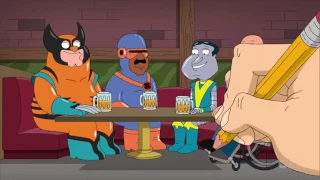 Family Guy - Peter and friends as X Men