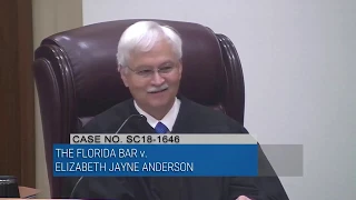 SC18-1646 The Florida Bar v. Elizabeth Jayne Anderson