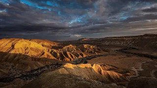 Israel Landscape - drone and time lapse 4K