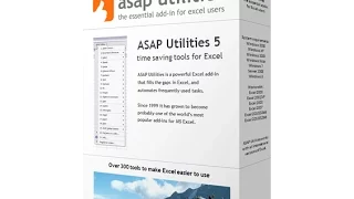 REGISTRY TRICK FOR EXTEND ASAP UTILITIES v5 TRIAL FOR MICROSOFT EXCEL