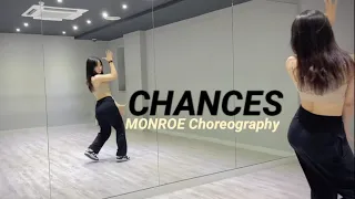[Cover/Mirrored] Chances -Thuy || MONROE choreography || jinist ||dancecover