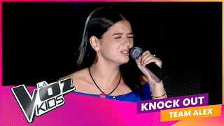 Luana canta "Sin ti" | Knock Outs | La Voz Kids Uruguay 2023