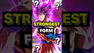 Every Transformation ranked from Weakest to Strongest?! | Dragon Ball Super #shorts