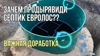 Важно! Надёжное решение по упрощению замены насосов в септике Евролос био.