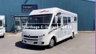 Brand new Carthago C-Tourer I 144 LE Motorhome for sale at Camper UK