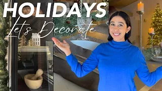 Simple Holiday Decorating | Inside & Outdoors w/ New Bargains & Thrifted