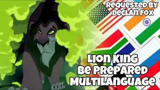 Lion King - Be Prepared (Multilanguage) (Requested)