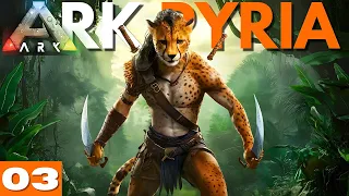 I FOUND A CHEETAH MAN 😲 | ARK SURVIVAL EVOLVED | ARK PYRIA