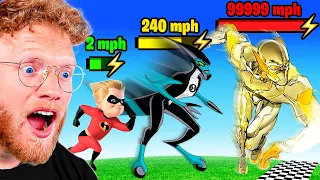 WHO IS THE WORLDS FASTEST SUPER HERO! (movie)