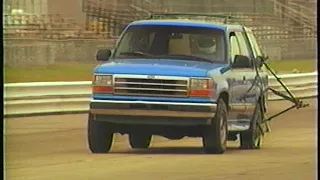 Car And Driver 1994 Ford Explorer Tire Failure Test