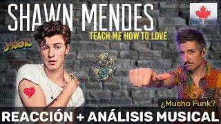 SHAWN MENDES ⭐️ | Productor musical 🎧 reacciona y analiza (Teach me how to love)