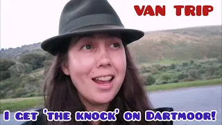 Sleeping in vans on Dartmoor is not allowed?!  (Belstone) VAN TRIP #1 I GET 'THE KNOCK' ON DARTMOOR!