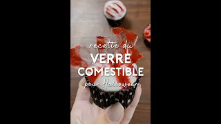 Ma recette du verre comestible pour Halloween !