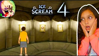 ЧЕТВЁРТАЯ ЧАСТЬ МОРОЖЕНЩИКА vs ПИГГИ Роблокс! ICE SCREAM 4, ICE SCREAM 3! МОРОЖЕНЩИК 3 и 4 Валеришка