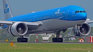 +35 Minutes Of TAKE OFFS AND LANDINGS | A380, B747, A350 | Amsterdam Schiphol airport