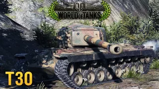 World of Tanks - T30 - 1vs5 - 8K Damage - 10 Kills - 1.9k base Exp