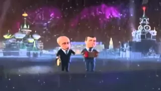 Новогодние частушки Медведева и Путина 2010 2011