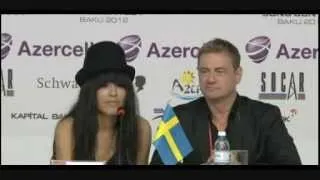 Loreen at 2nd Semifinal Winners Press Conference