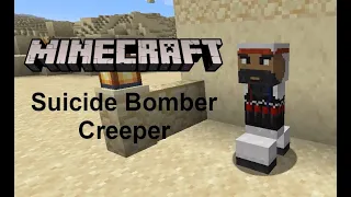 Minecraft Suicide Bomber Creeper Resource pack (1.16.5+)