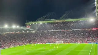 Cristiano Ronaldo last minute winner for Man Utd v Villarreal | From The Stands