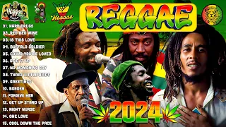 Reggae Songs 2024 - Bob Marley,Gregory Isaacs, Lucky Dube, Peter Tosh, Jimmy Cliff, Burning Spear 1