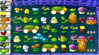 Plants vs Zombies | Survival Night | All Plants vs all Zombies GAMEPLAY FULL HD 1080p 60hz