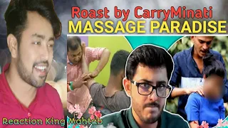 MASSAGE PARADISE / Roast by carryminati / Bangladeshi reaction /india Funny video.