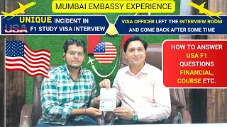USA Mumbai Embassy Interview Experience 2023 | How To Answer USA F1 Interview Questions 2023