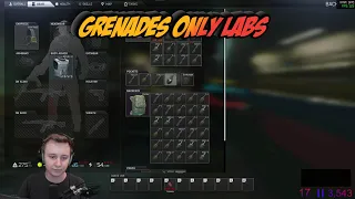 Using Grenades only on Labs