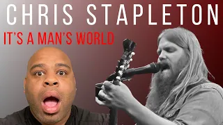 Chris Stapleton - It's A Man's World Reaction Unreal