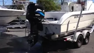 2005 seafox 230wa boat