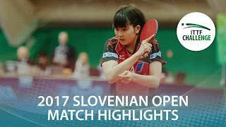 2017 Slovenian Open Highlights: Georgina Pota vs Honoka Hashimoto (1/2)
