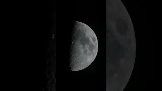 Транзит МКС по Луне