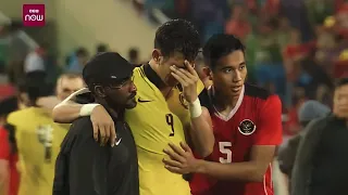 Malaysia menangis karena kalah melawan Indonesia