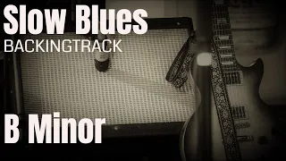 12 Bar Slow Blues Progression Guitar Backing Track B Minor