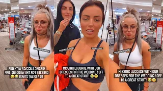 Liv, Sonya & Mandy lose their luggage: Instagram Story.