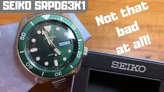 New Seiko 5 Sports - SRPD63K1 - Unboxing and Initial Impressions