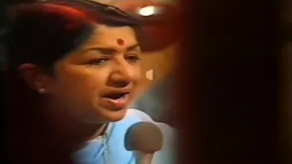 Lata Mangeshkar "Live" Jo Wada Kiya Woh Nibhana Padega -At The B.B.C. Studio in Birmingham- Roshan