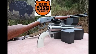 .30-30 Revolver VS Rifle - Shooting Steel